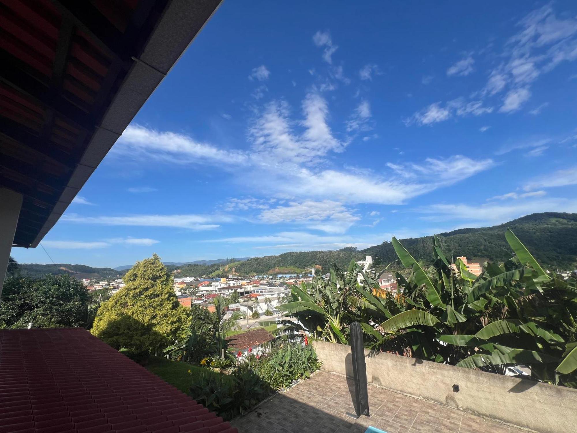 Casa Com Visao Panoramica No Centro De Nova Trento Daire Dış mekan fotoğraf